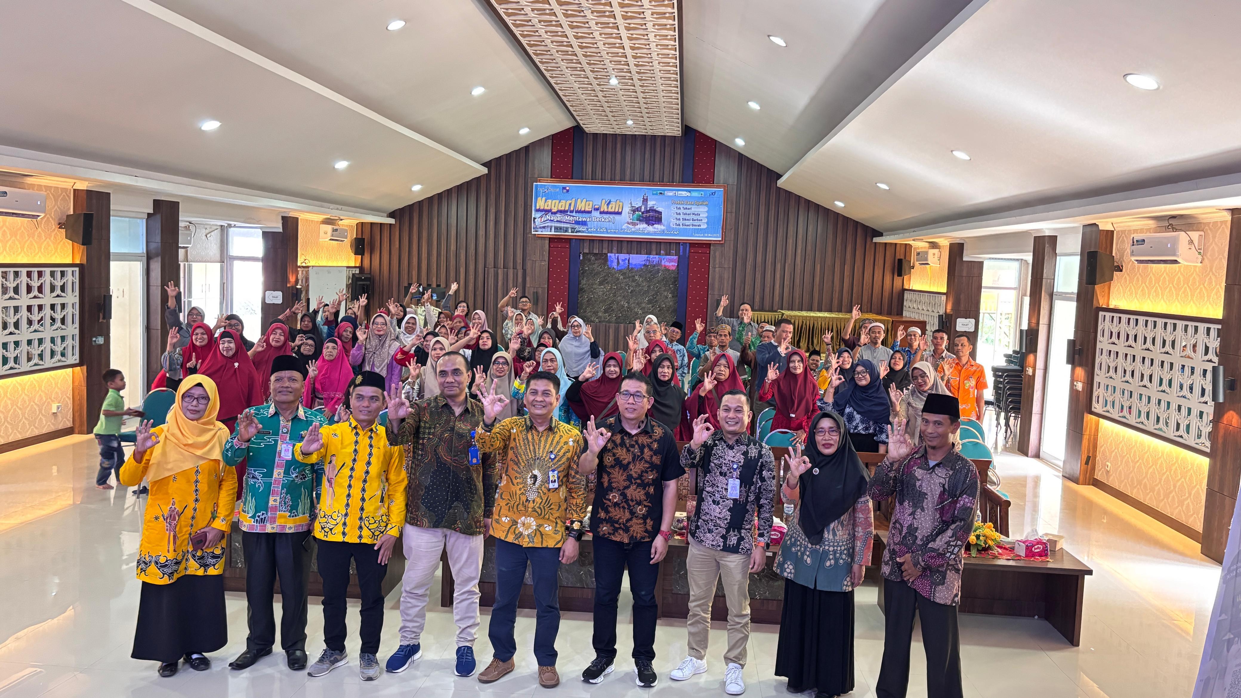 Program Nagari Mekah yang digagas Bank Nagari Mentawai